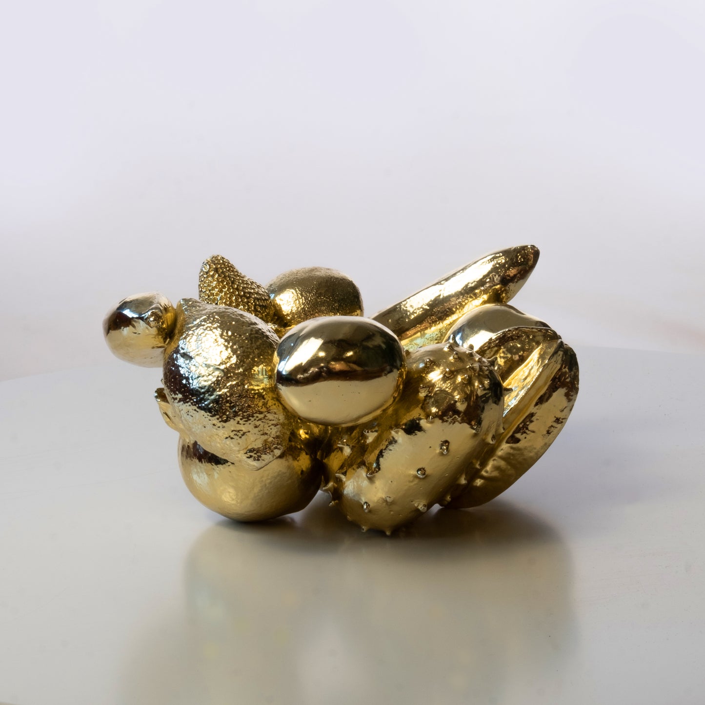 Harry Allen Reality Ware Gold Fruit Bowl