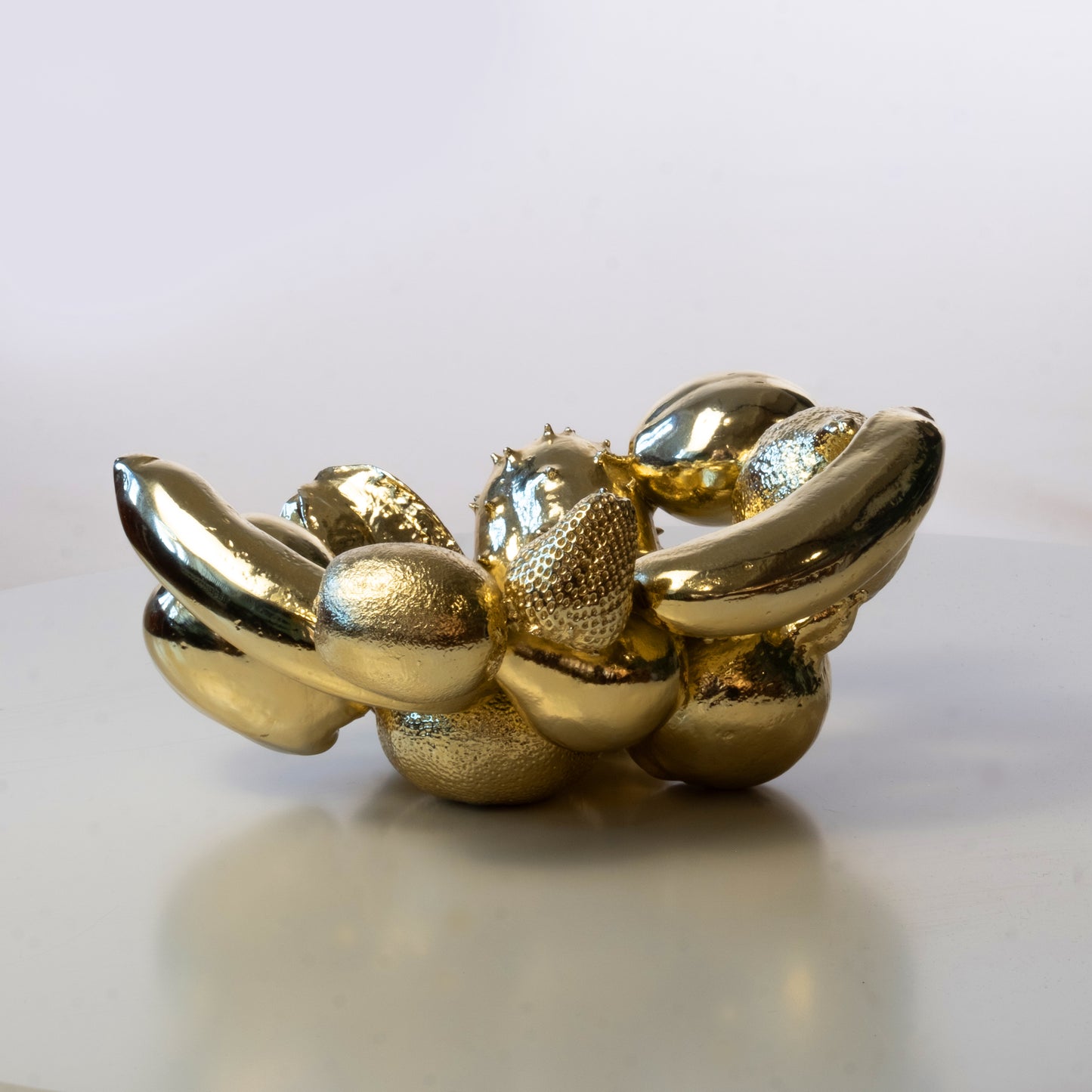 Harry Allen Reality Ware Gold Fruit Bowl