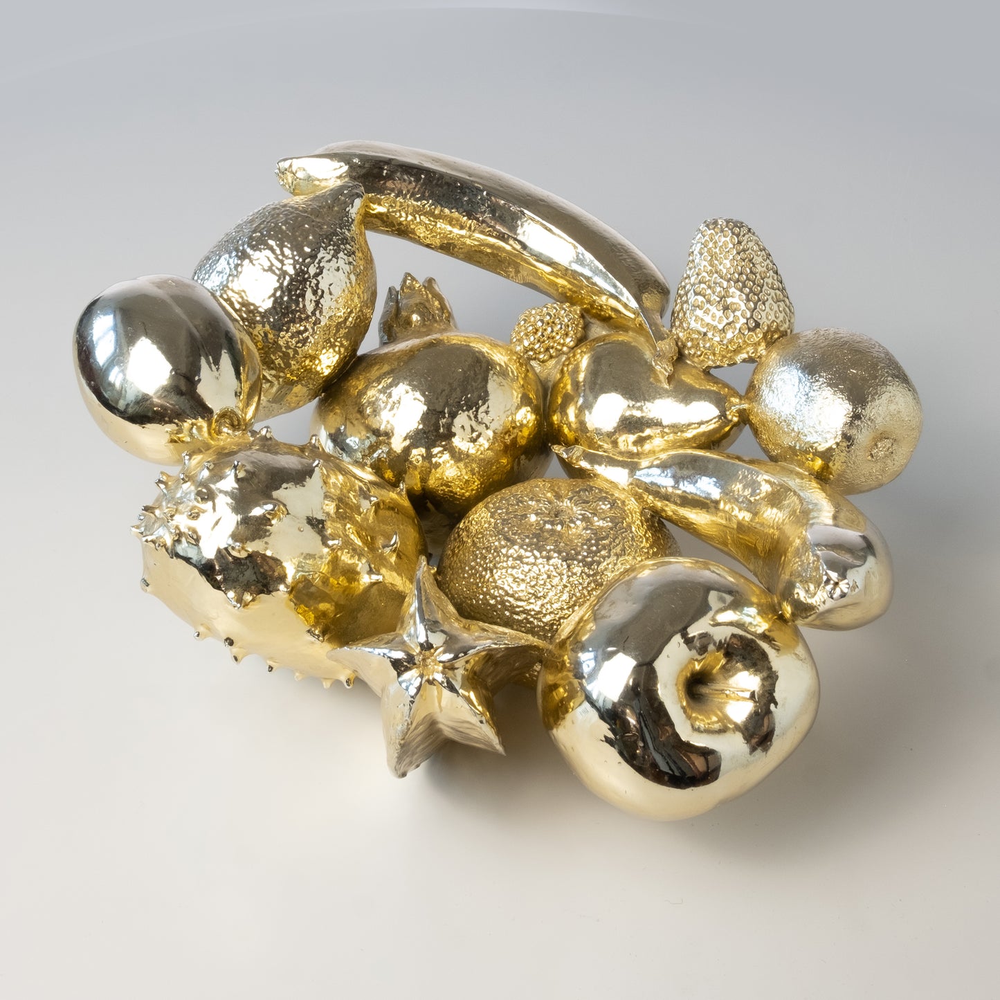 Harry Allen Reality Ware Gold Fruit Bowl