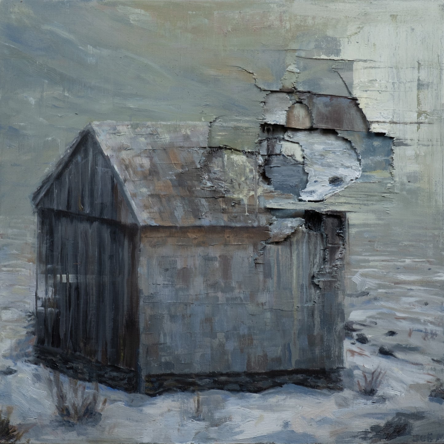 "Somewhere in a Memory That's Way Past Dead" Oil Painting by Joe Marchesi