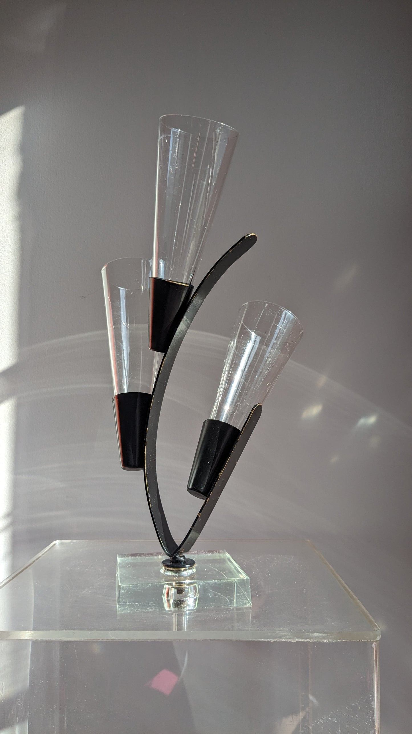 Midcentury Bud Vase Sculpture
