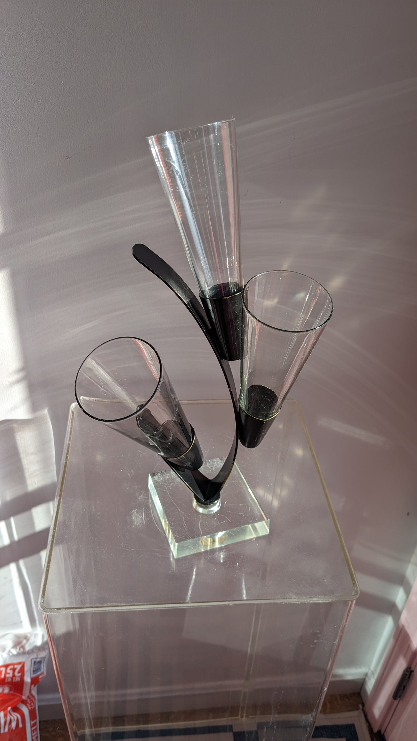 Midcentury Bud Vase Sculpture