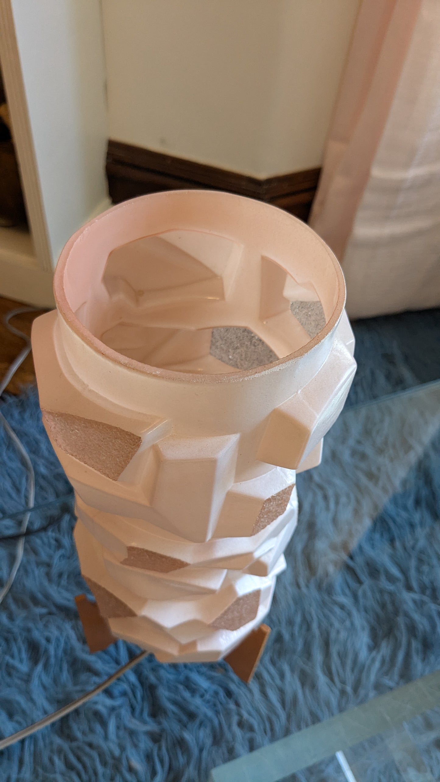 Pokrok Zilina Pink Space Age Table Light
