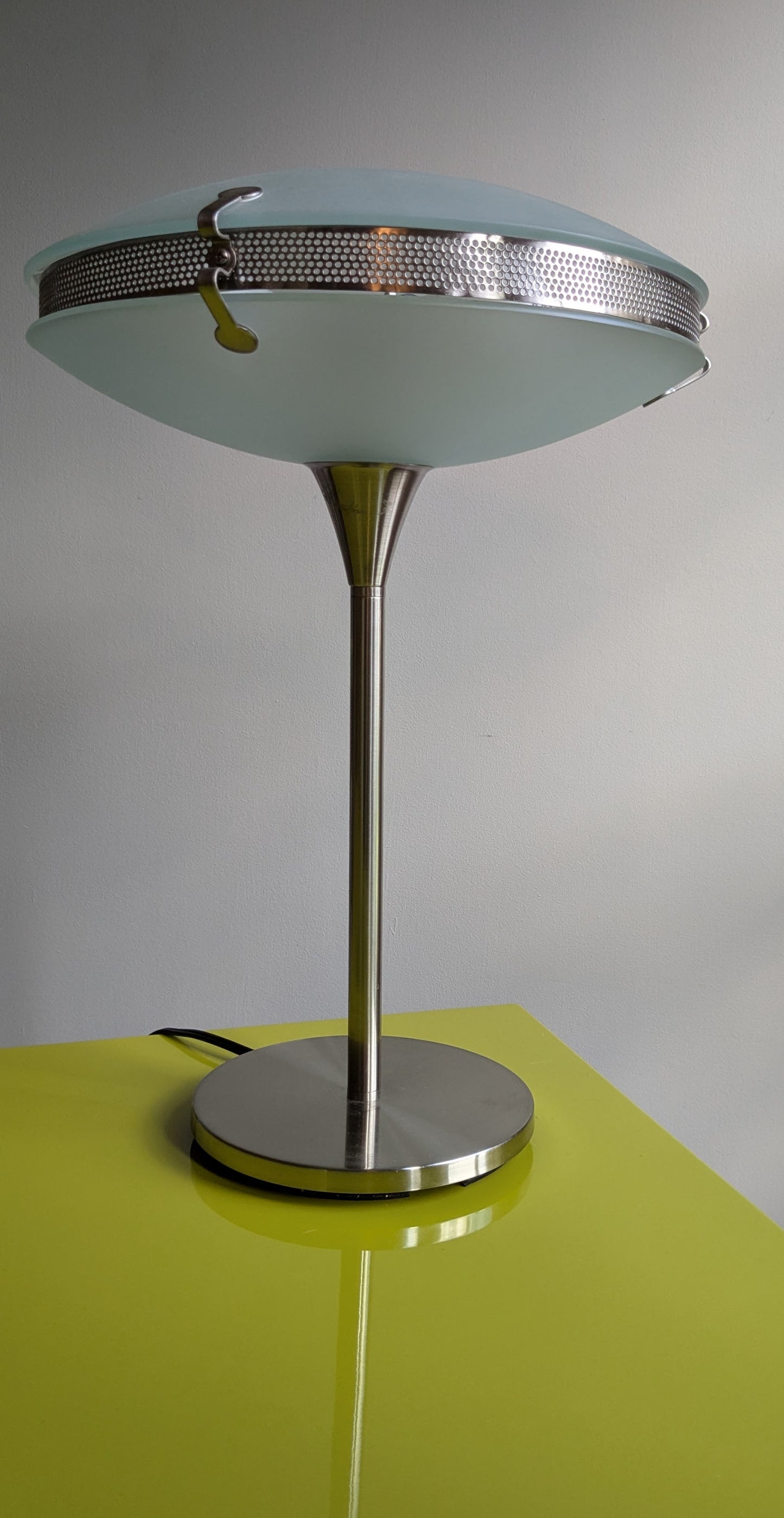 Postmodern Satellite Table Lamp with Dimmer