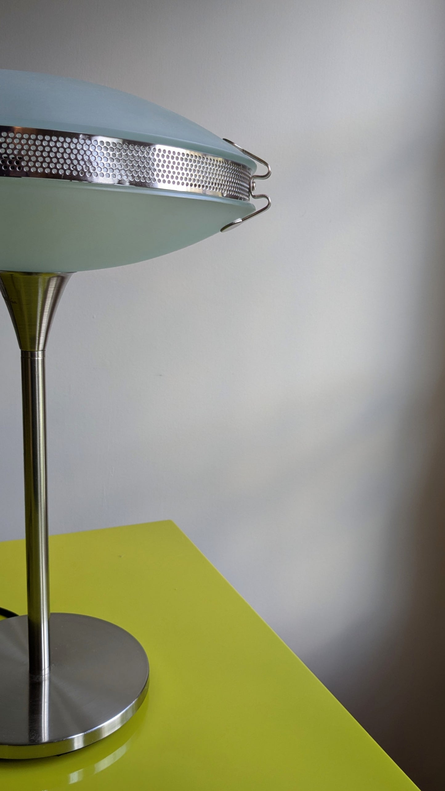 Postmodern Satellite Table Lamp with Dimmer