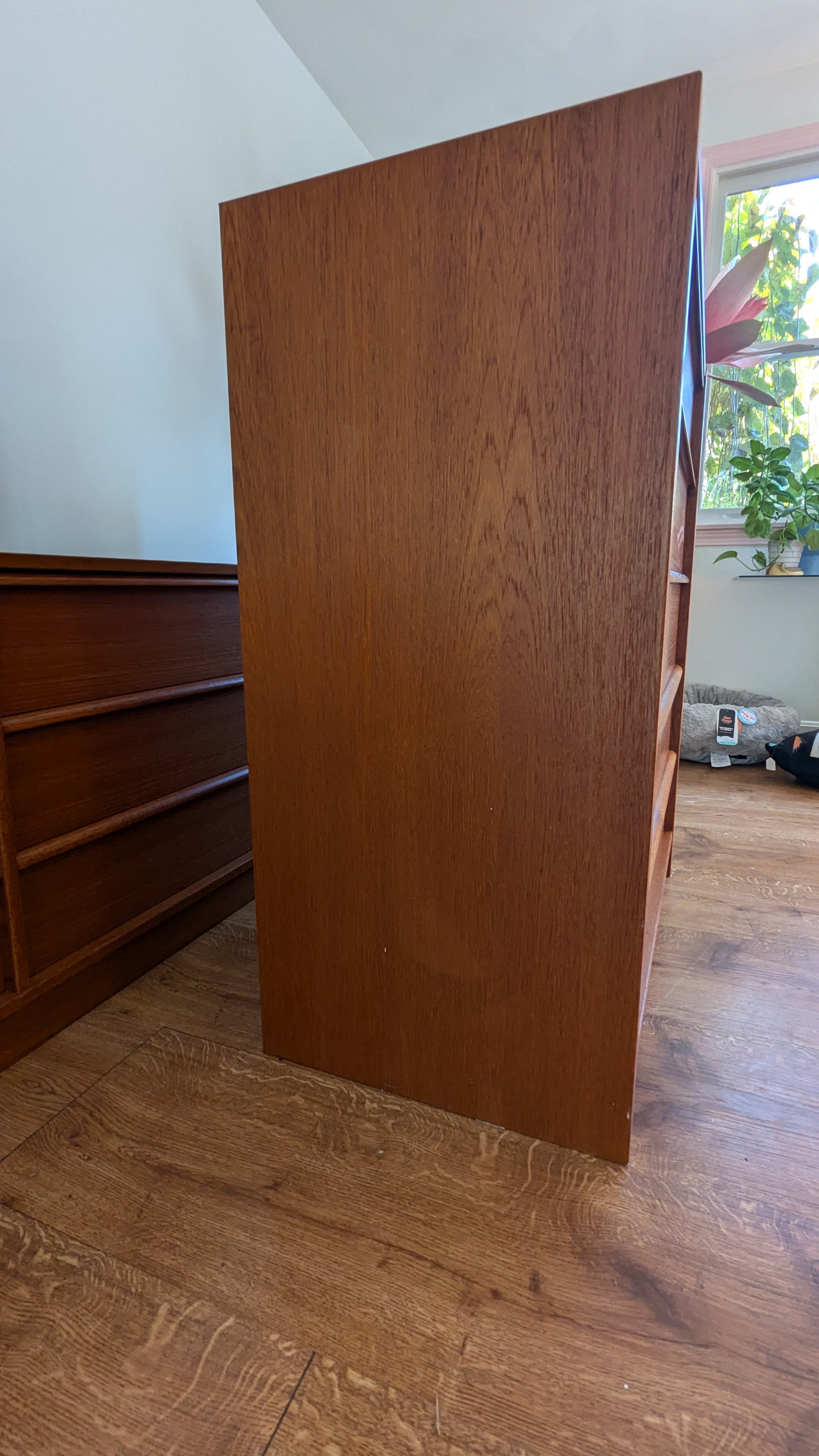 Danish Teak Highboy Dresser