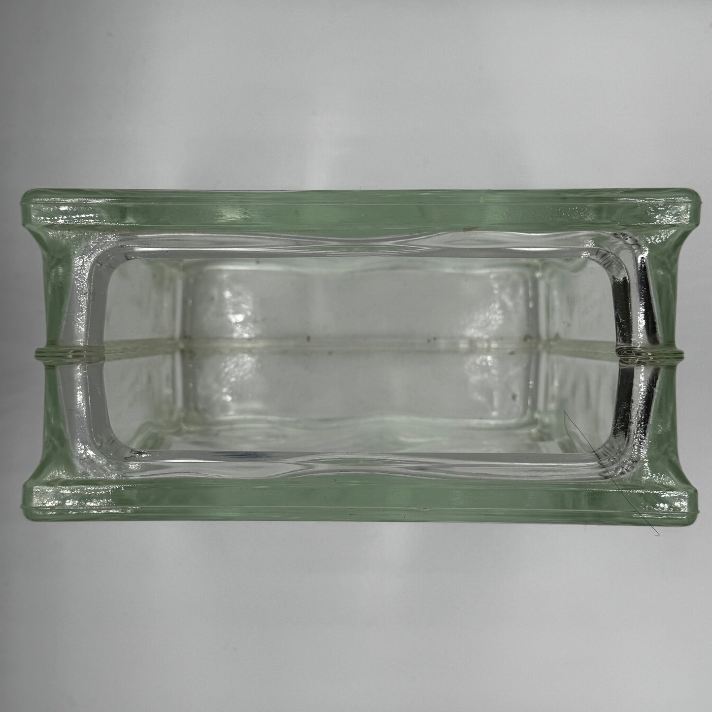 1980s Glass Block Vase (large)
