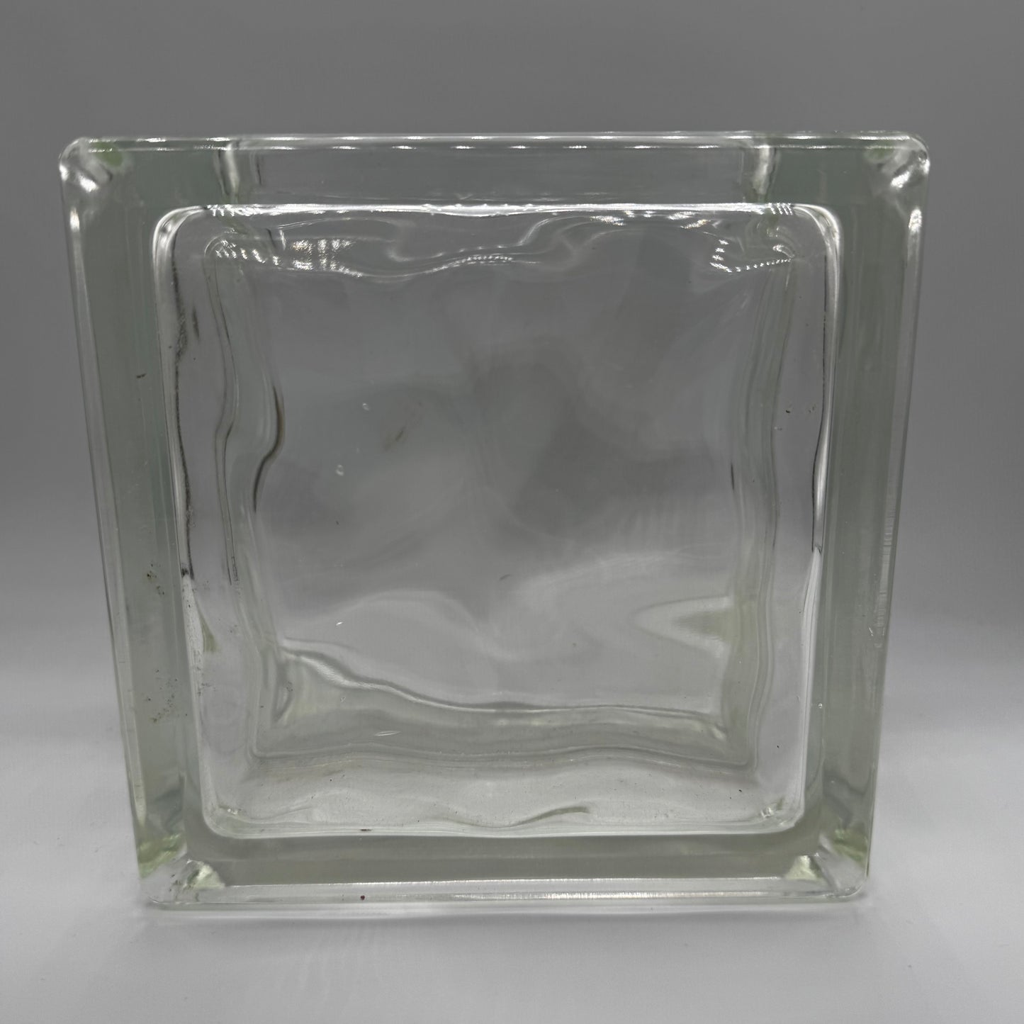 Medium Glass Block Vase