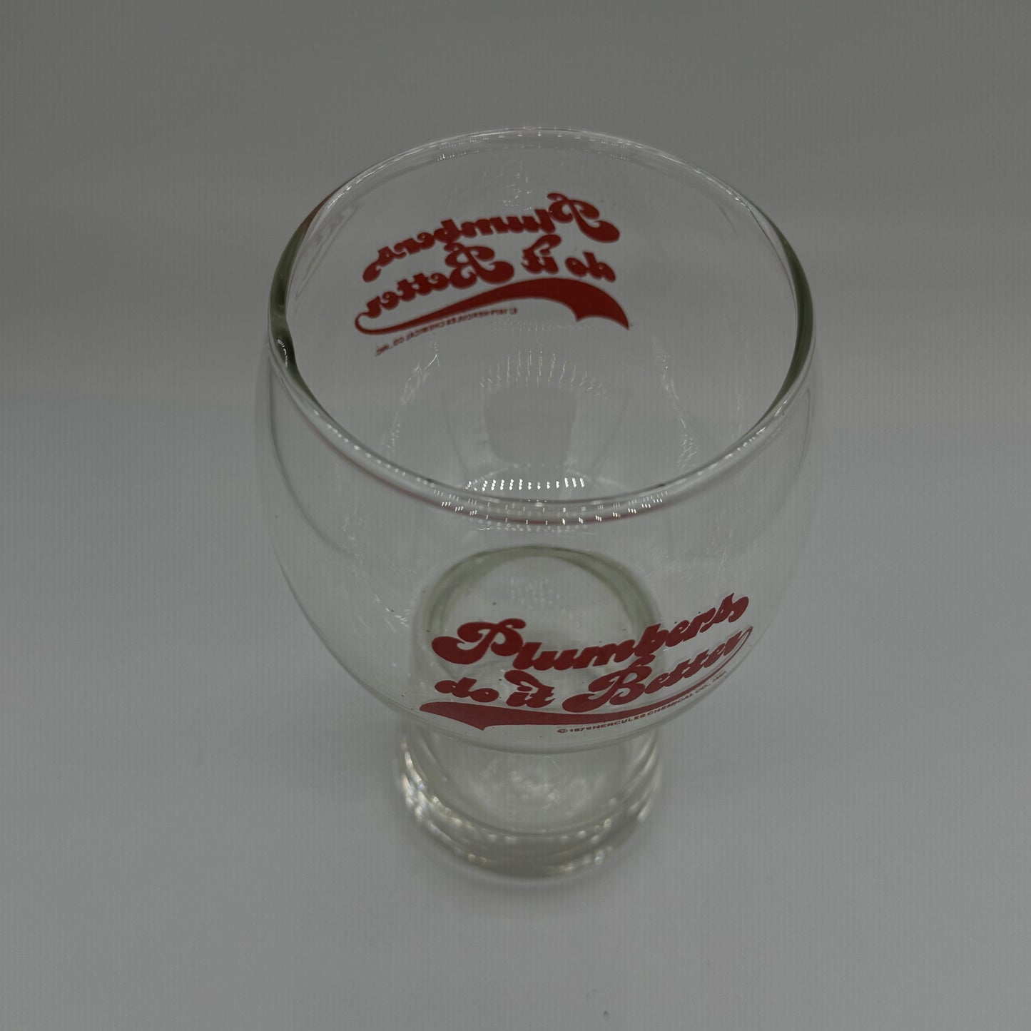 Plumbers do it Better Glasses (set of 4)