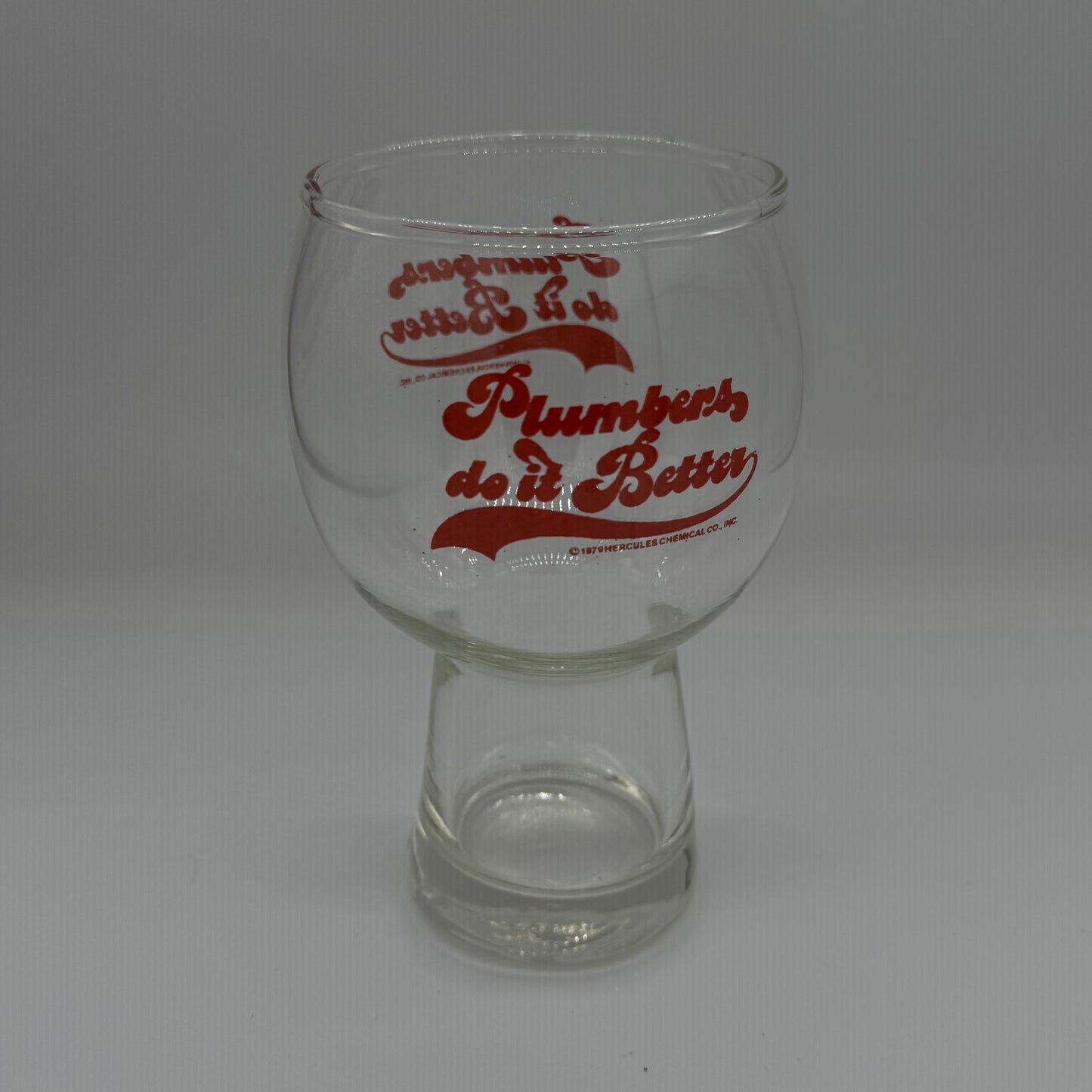 Plumbers do it Better Glasses (set of 4)