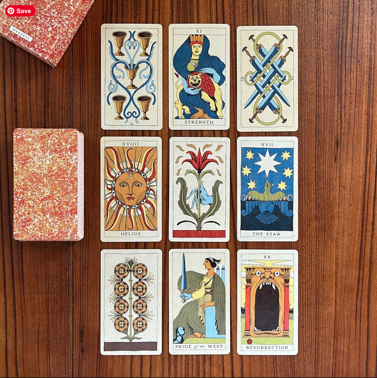 The Othrysian Tarot by Michael Ezzell