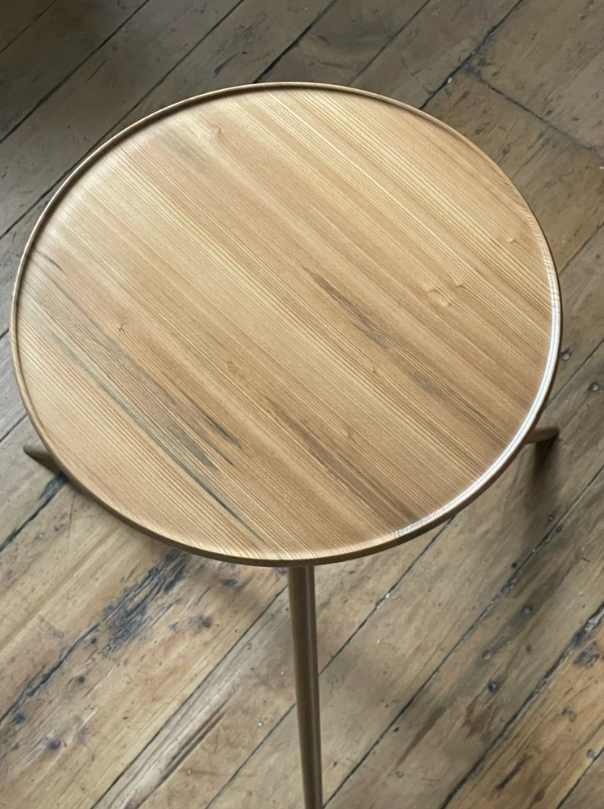 Giossi & Kuhn Tripod Table in Elm