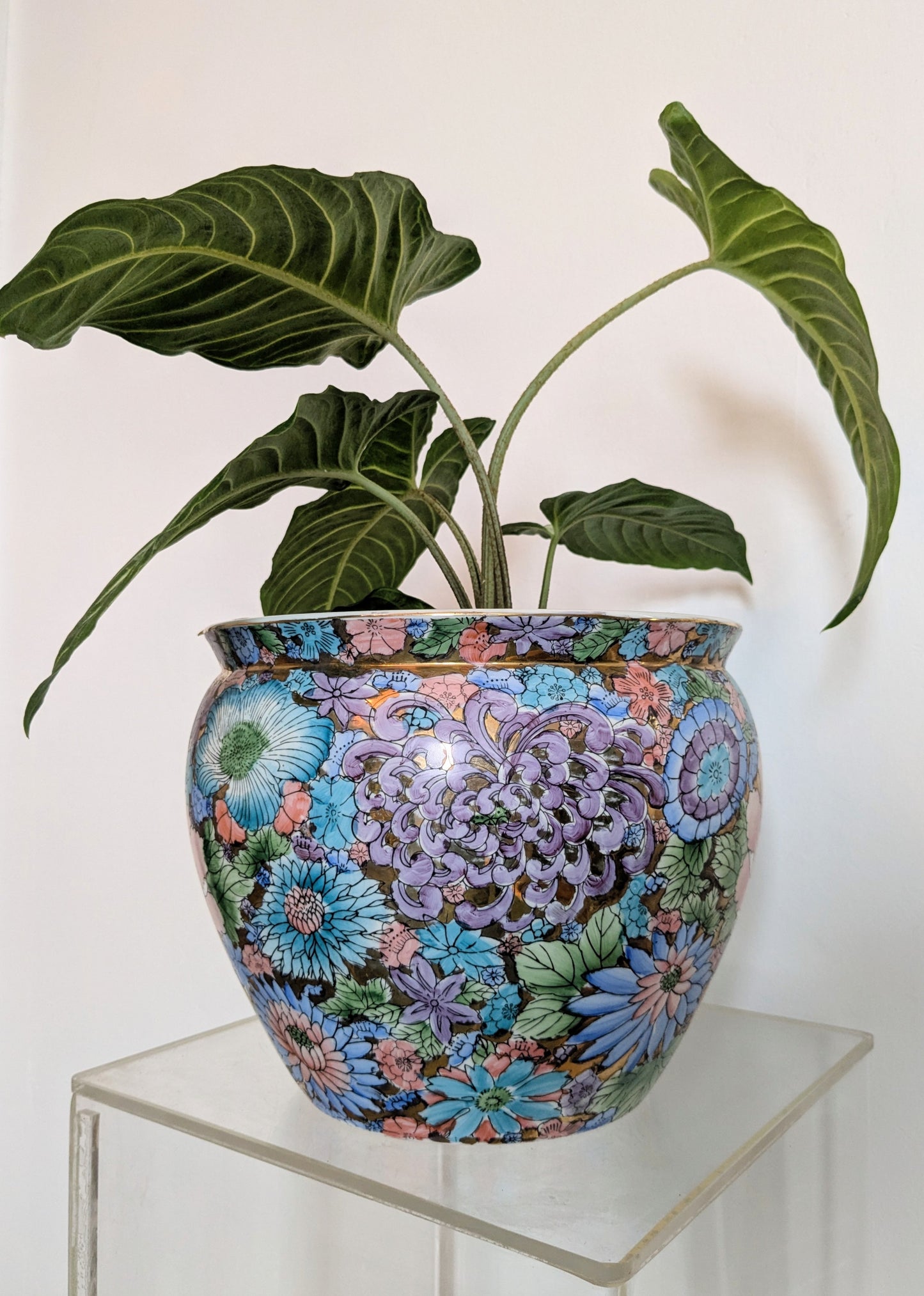Japanese Gilded Koi Vase