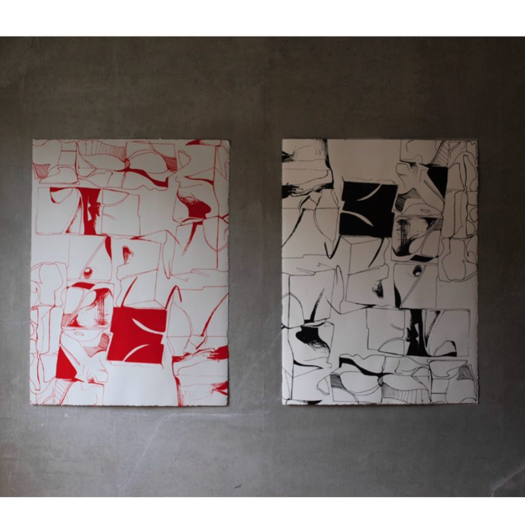 Cube Print by Kate Dannessa