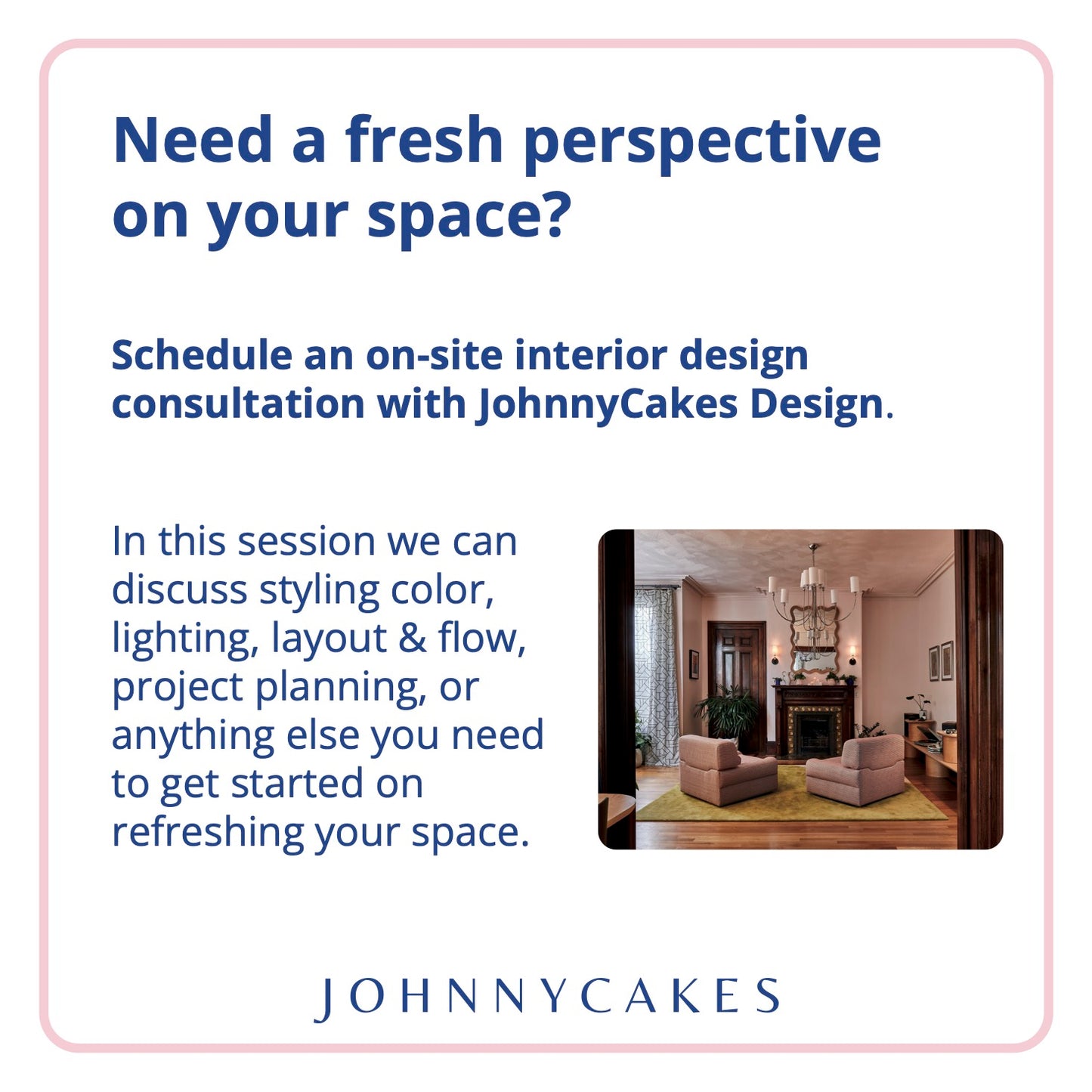 Interior Design Consultation (90min)