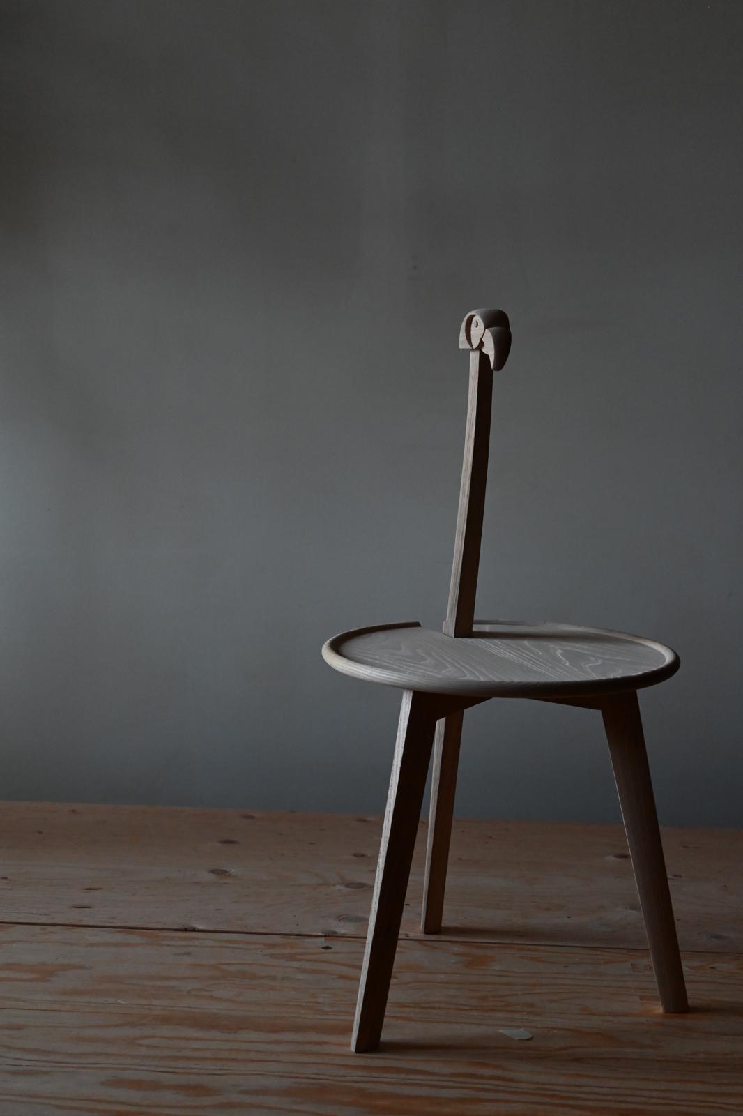 Carved Bird Table By Giossi & Kuhn