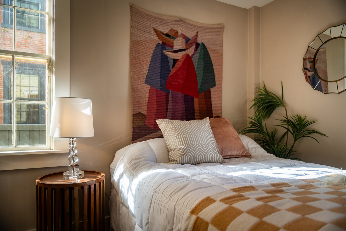 Tres Mujeres Peruvian Tapestry