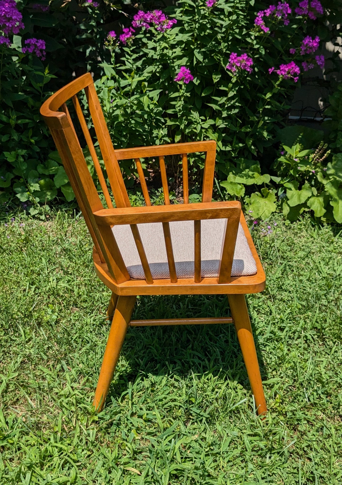 Leslie Diamond for Conant Ball Birch Dining Chairs