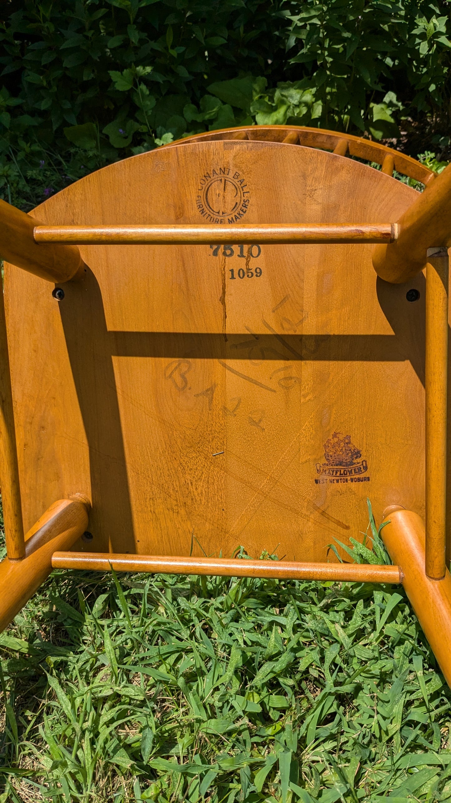 Leslie Diamond for Conant Ball Birch Dining Chairs