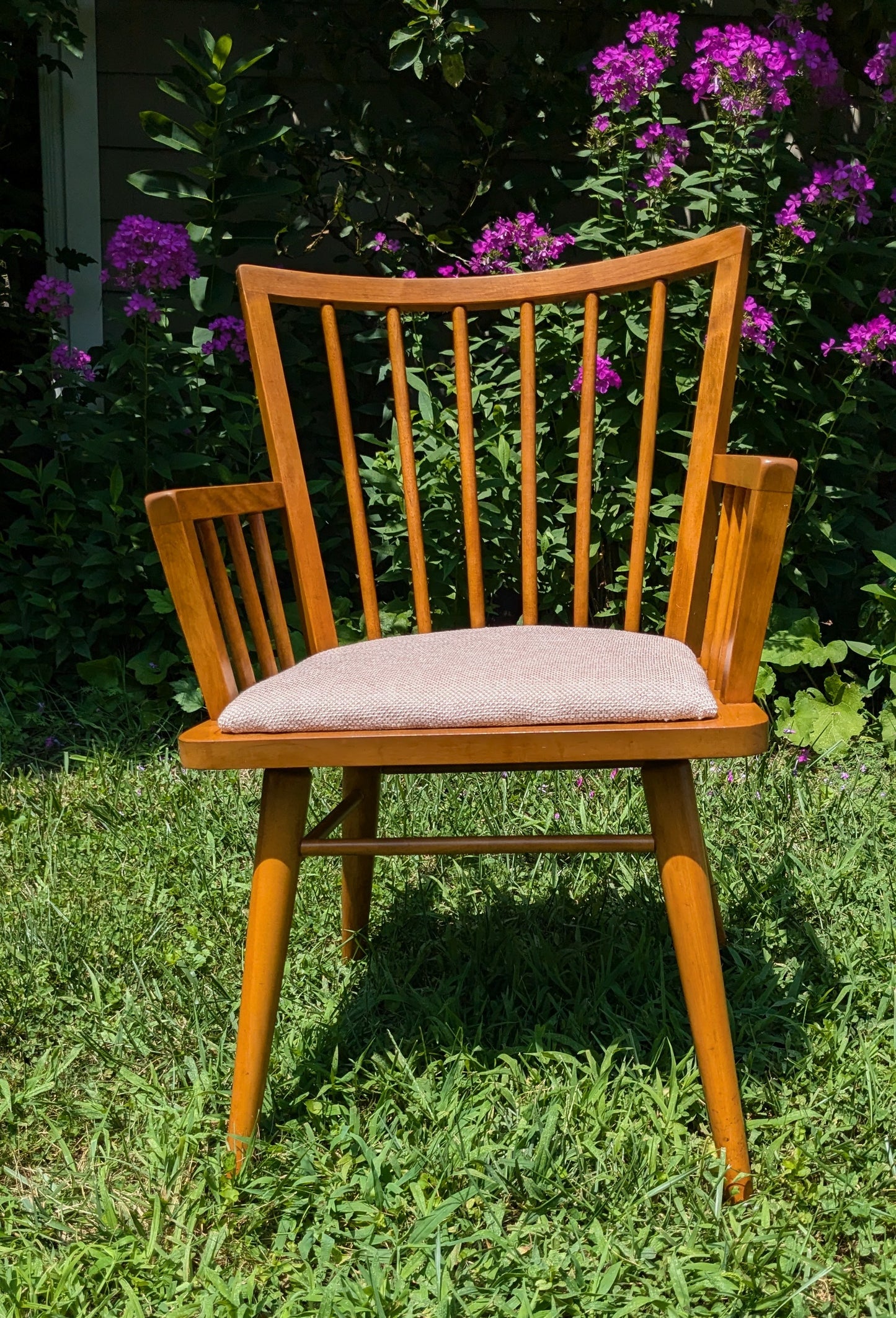 Leslie Diamond for Conant Ball Birch Dining Chairs