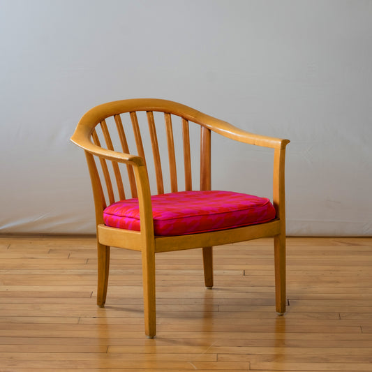 Houndstooth Sylve Stenqvist for Ope Beech 'Classic" chairs (pair)