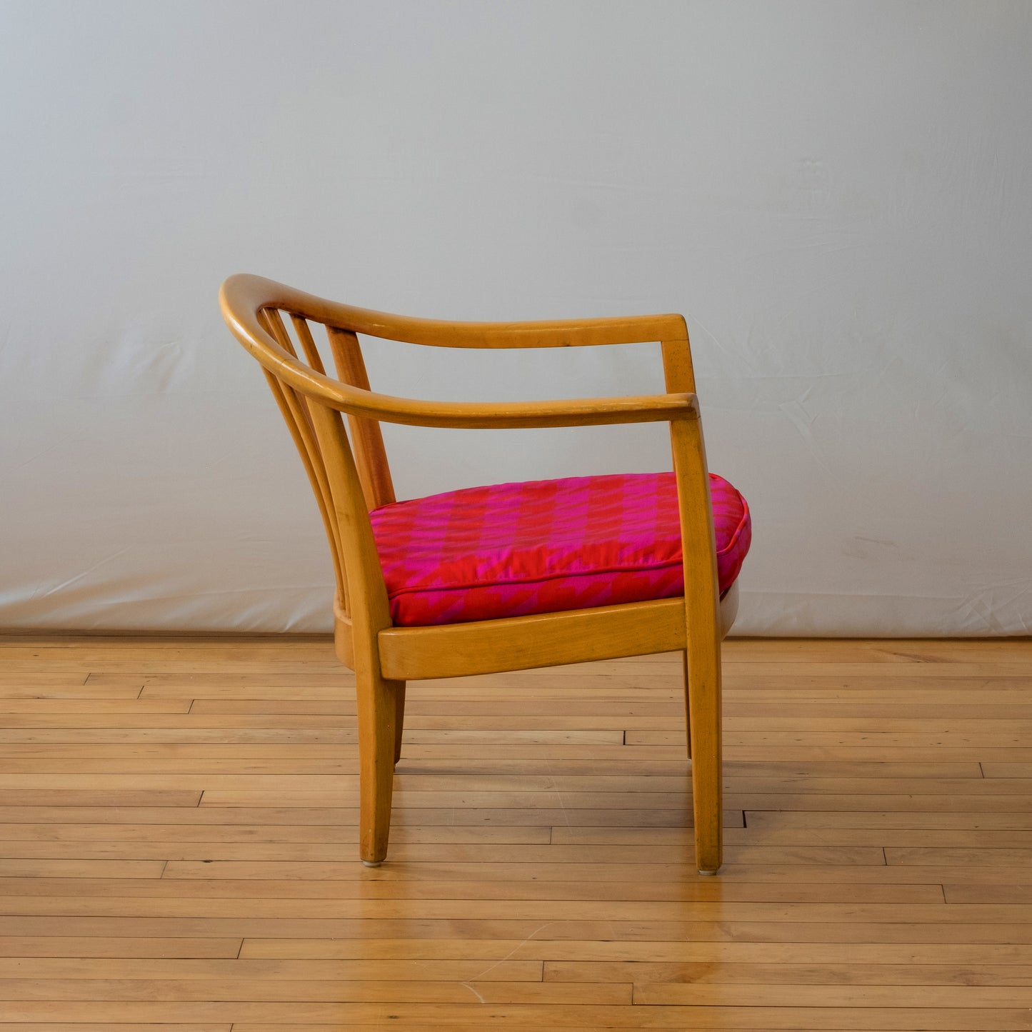 Houndstooth Sylve Stenqvist for Ope Beech 'Classic" chairs (pair)