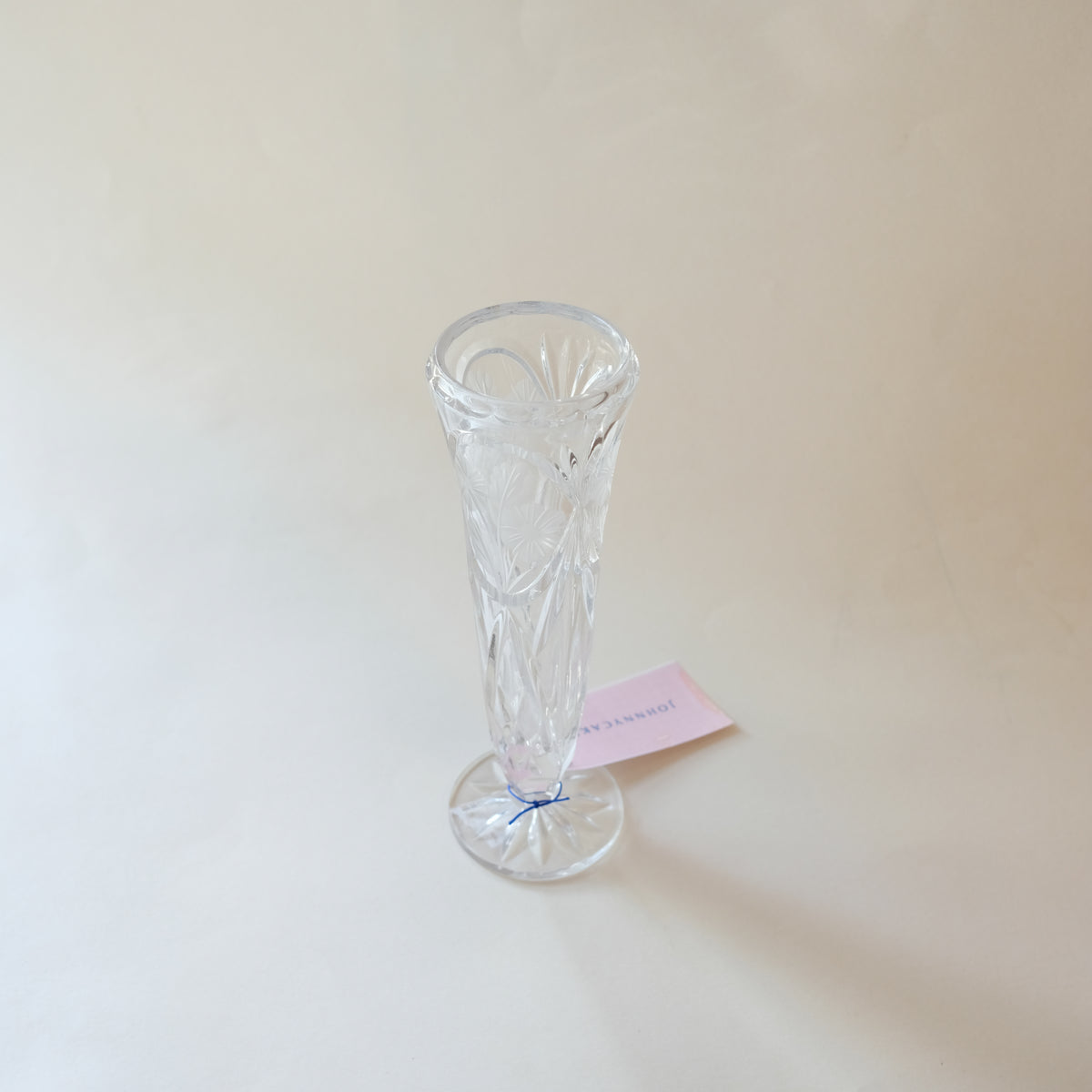 Vintage Etched Wedding Champagne Glasses / Newlywed Toasting Flutes