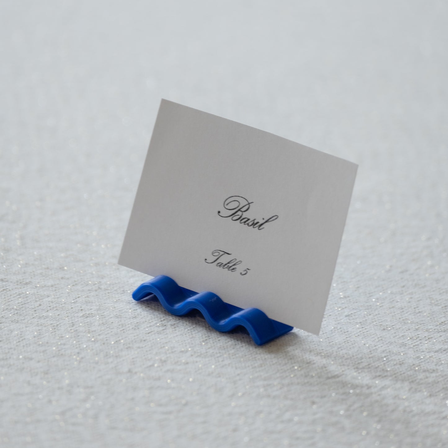 The Squiggle Place Card Holders (for wedding or events