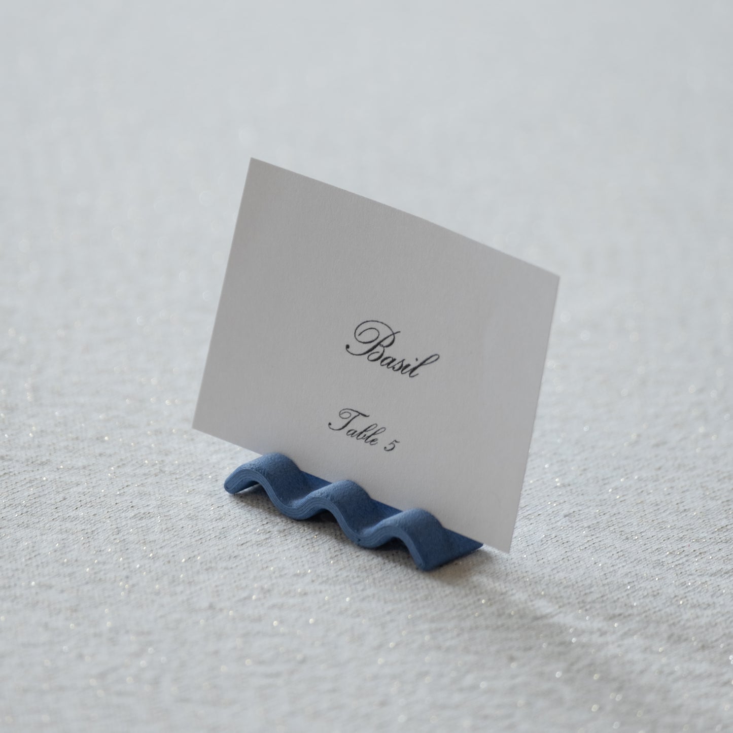 The Squiggle Place Card Holders (for wedding or events