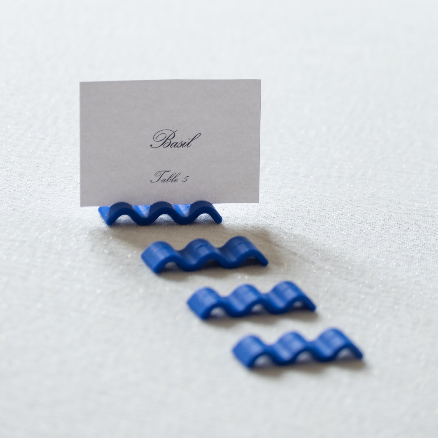 The Squiggle Place Card Holders (for wedding or events
