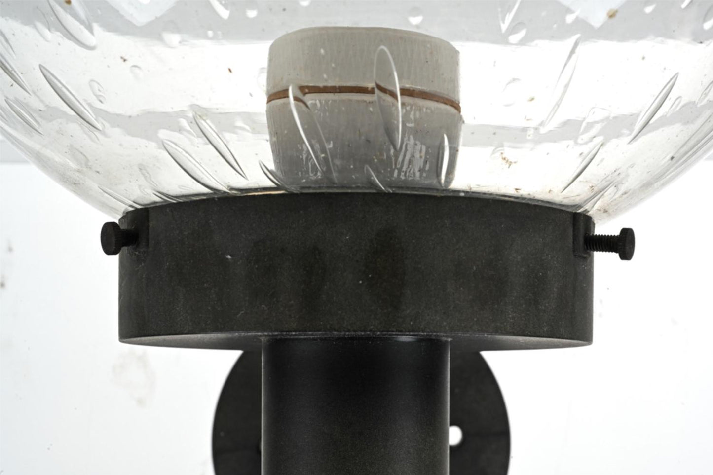 Scandinavian Modern Glass Globe Sconce