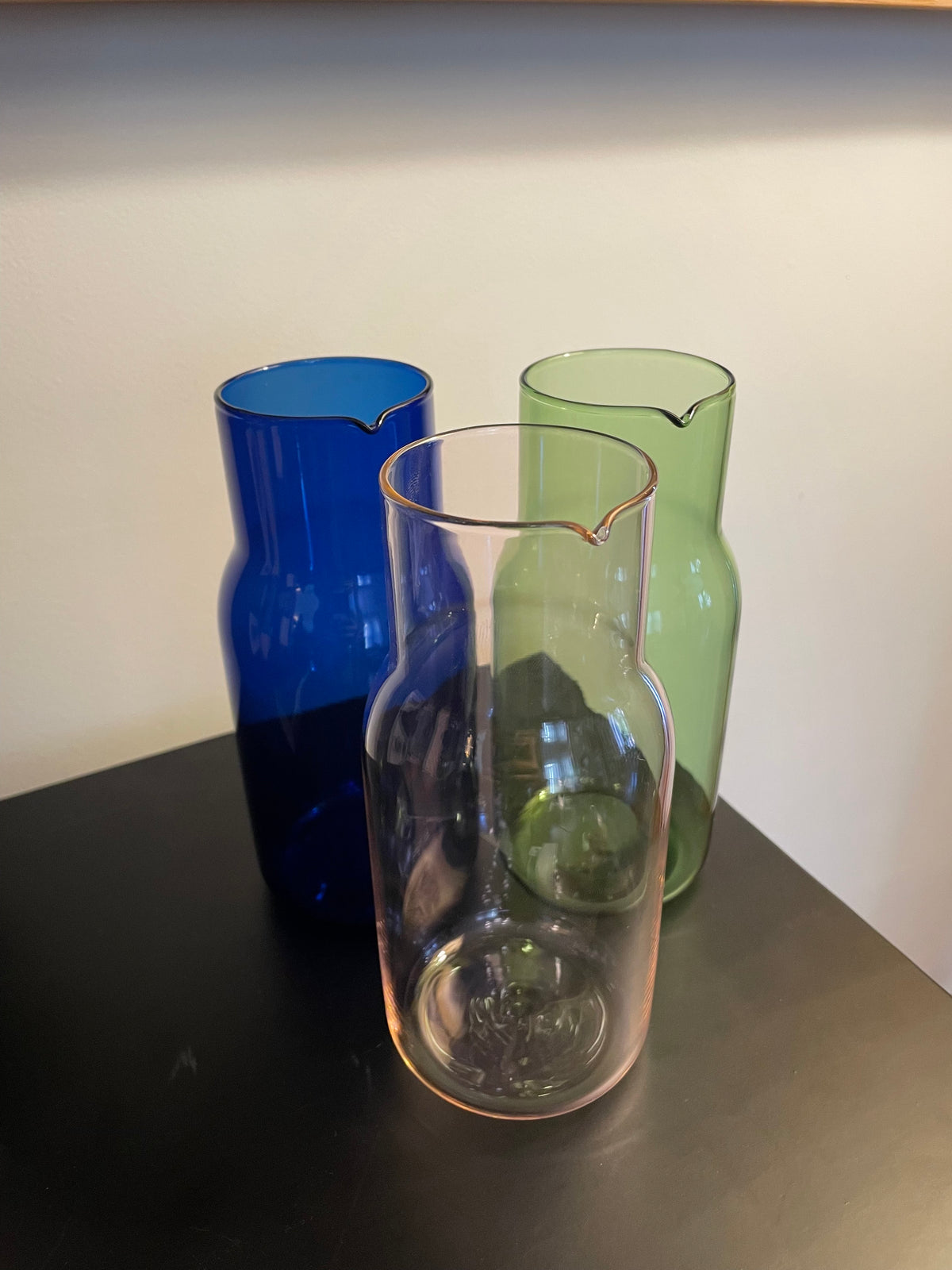 Carafe and Cup Set in Jewel Tones