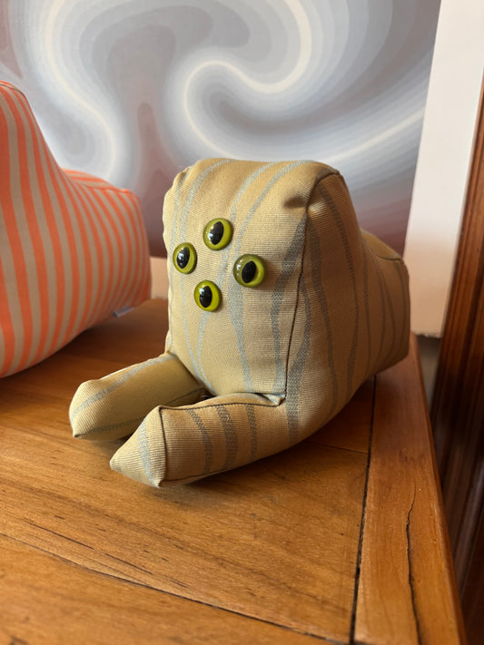 Stuffed Sphinx Creature by Lil Champ [Green Striped]