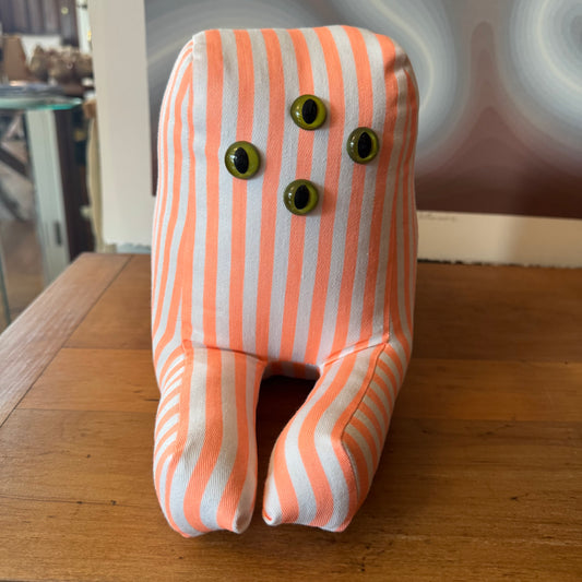 Stuffed Sphinx Creature by Lil Champ [Neon Orange Striped]