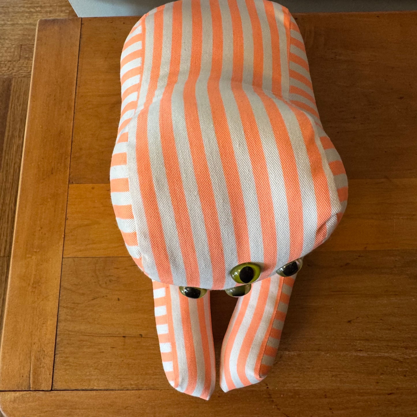 Stuffed Sphinx Creature by Lil Champ [Neon Orange Striped]