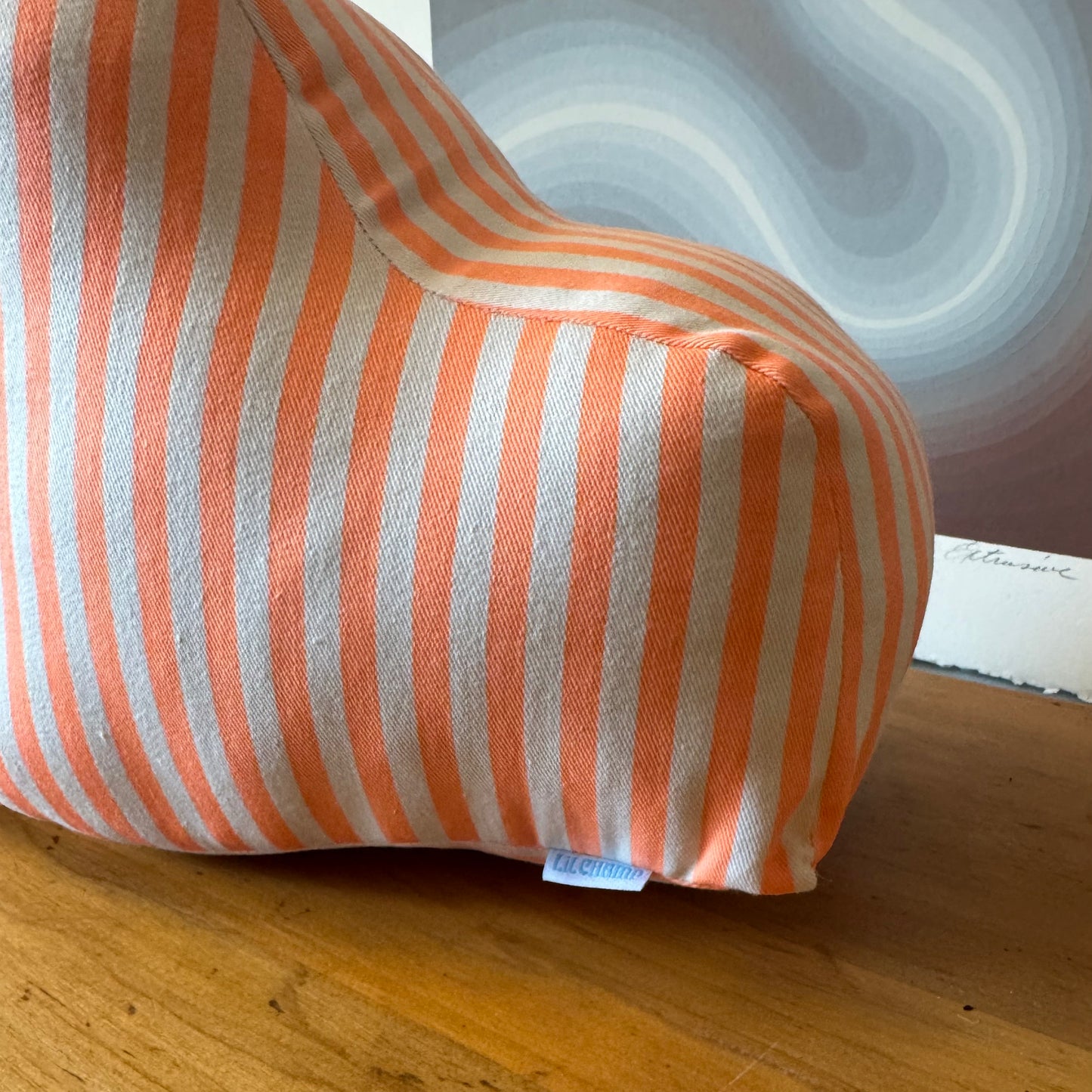 Stuffed Sphinx Creature by Lil Champ [Neon Orange Striped]