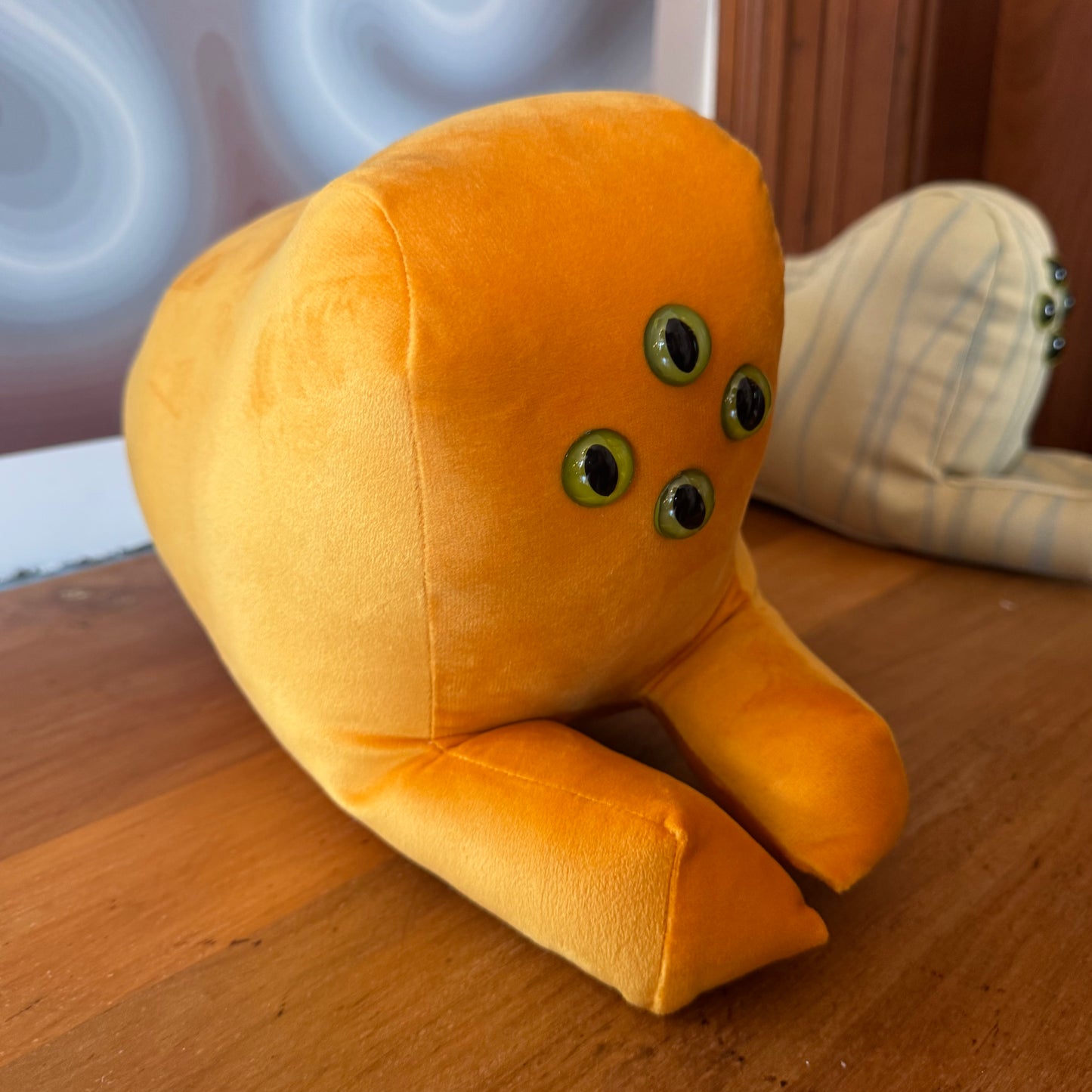 Stuffed Sphinx Creature by Lil Champ [Yellow Velvet]