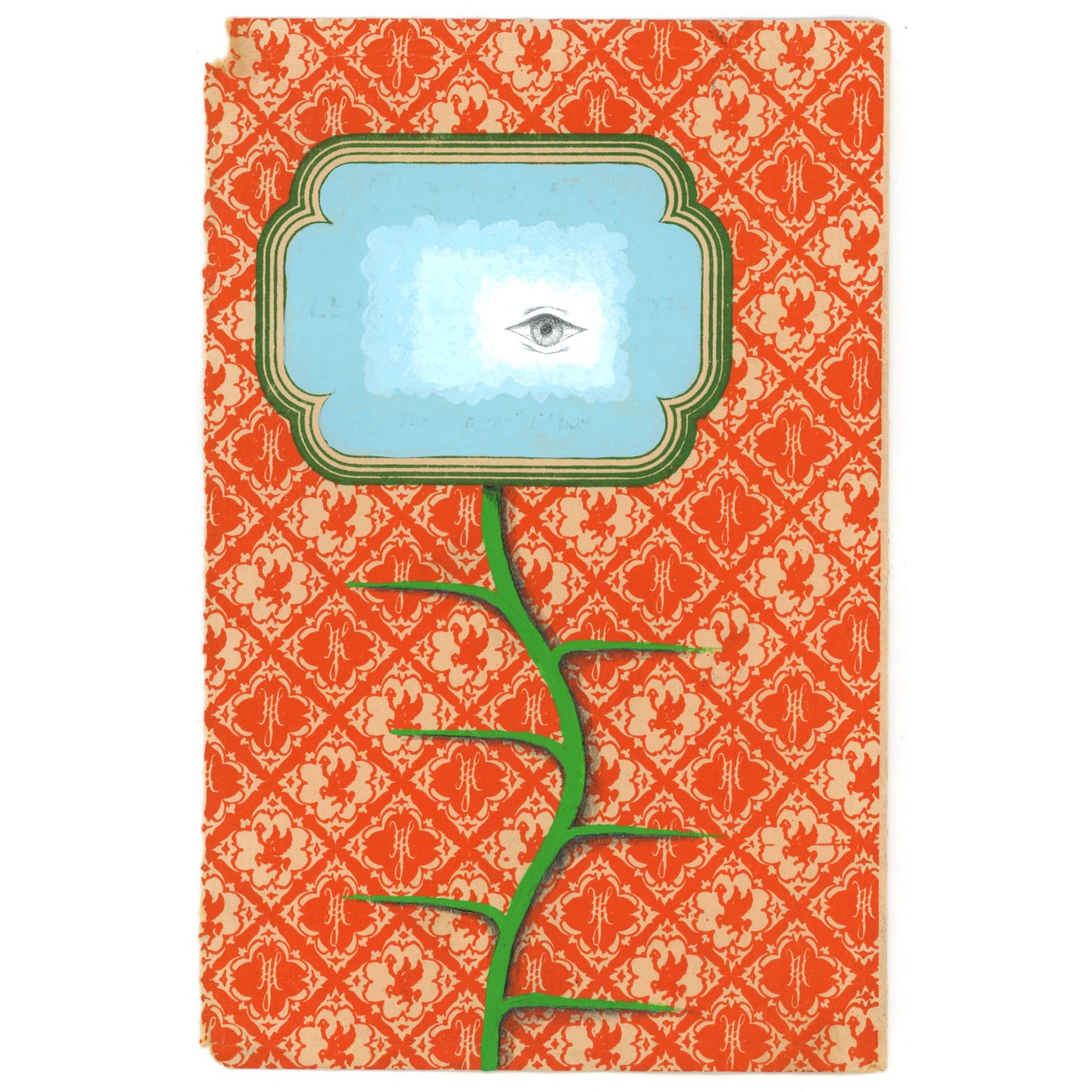 "Wallflower" Book Page by Michael Ezzell