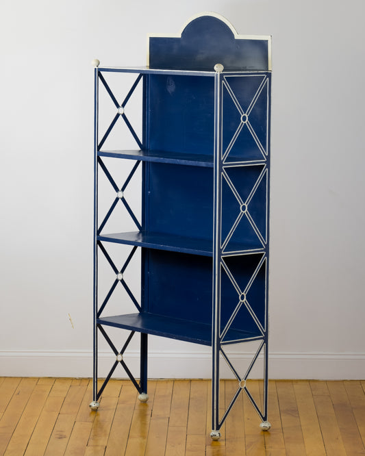 Cobalt Blue Etagere by Briger Designs Atelier