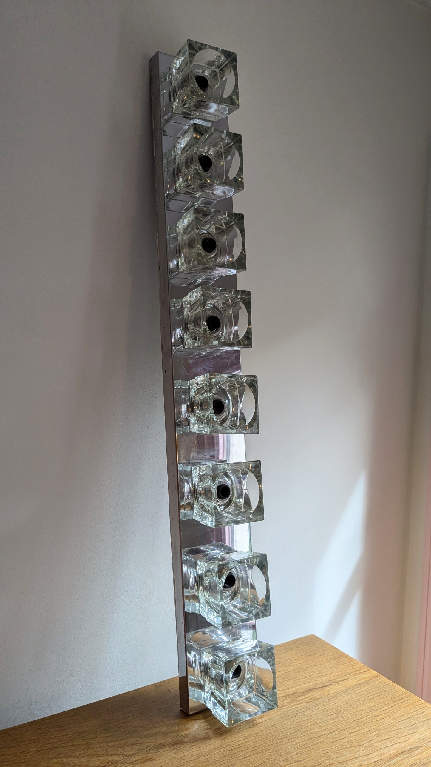 Gaetano Scolari for Lightolier Ice Cube Vanity Light