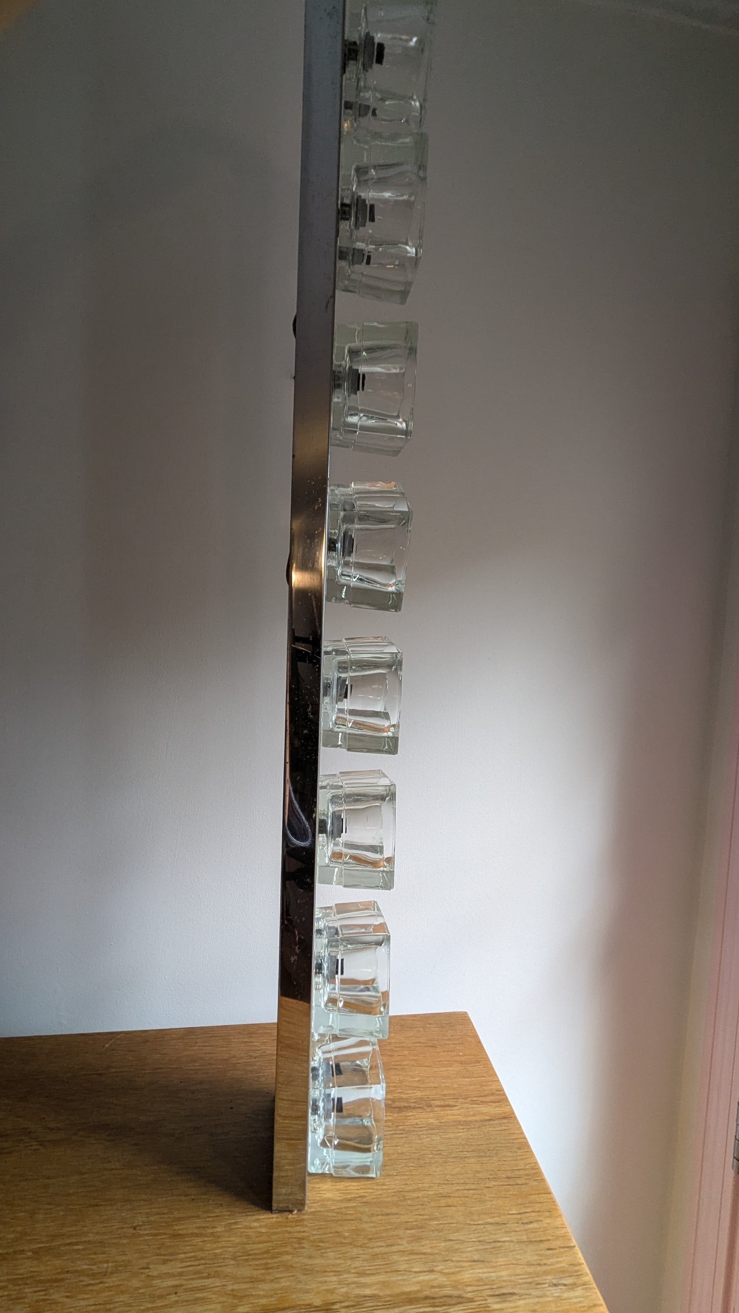 Gaetano Scolari for Lightolier Ice Cube Vanity Light