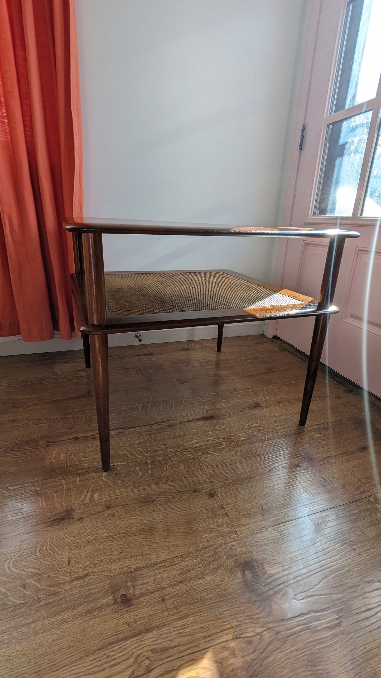 Peter Hvidt & Orla Molgaard "Minerva" Corner Table for France & Son  (No. 519)