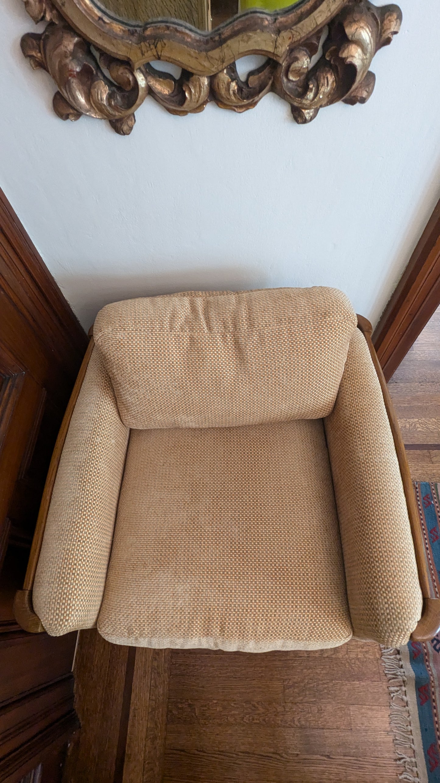 Oak Encased Armchair