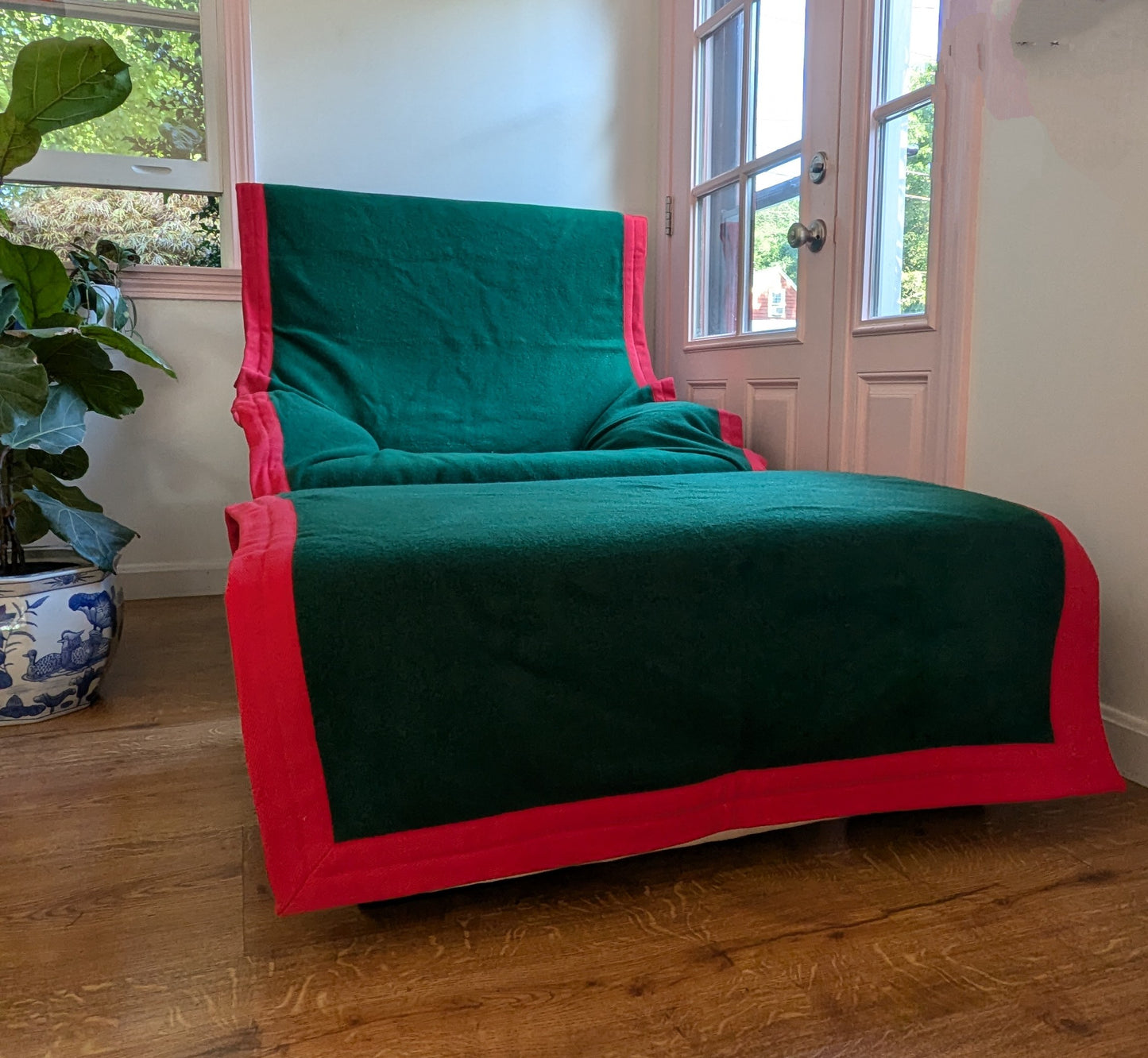 "Sinbad" Chair and Ottoman by Vico Magistretti for Capelli International