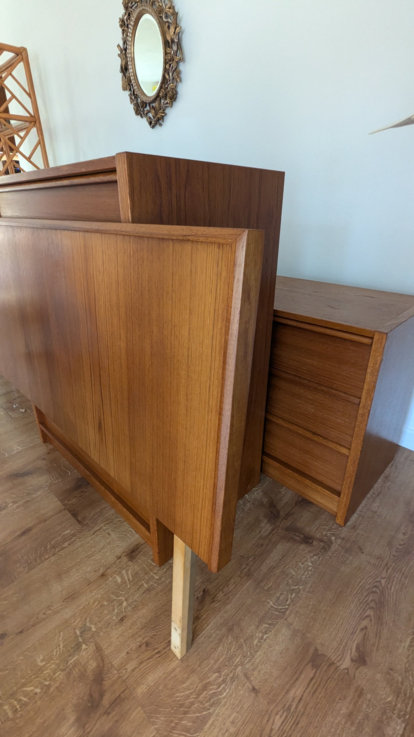 Danish Teak King Headboard