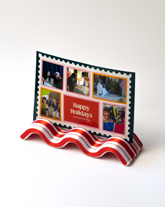 Squiggle Photo Holder [Peppermint]
