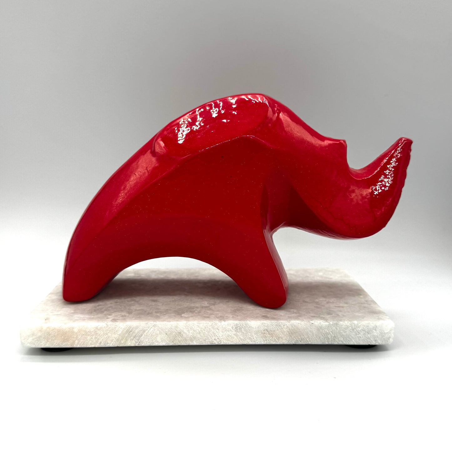 Red Rhino Bookends