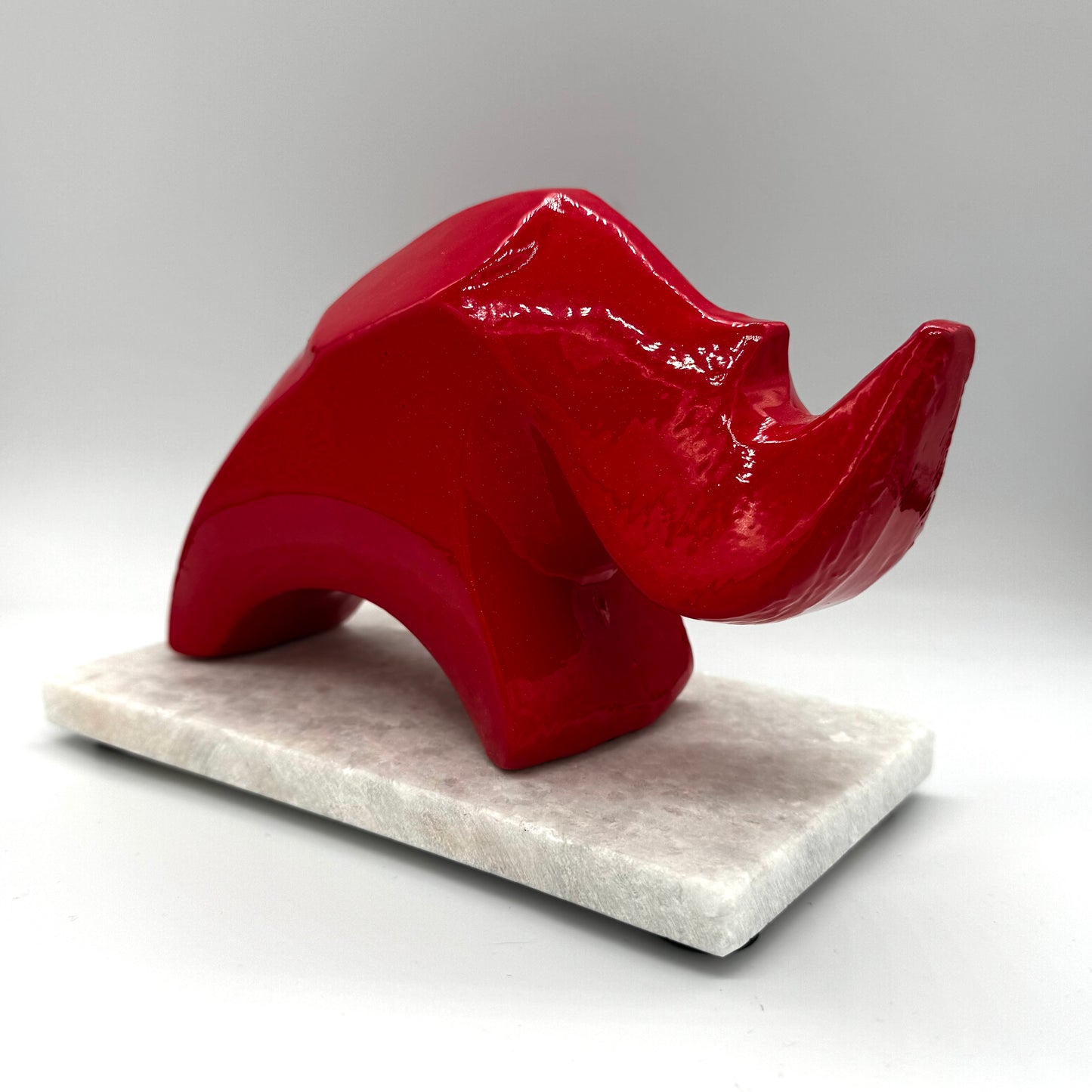 Red Rhino Bookends