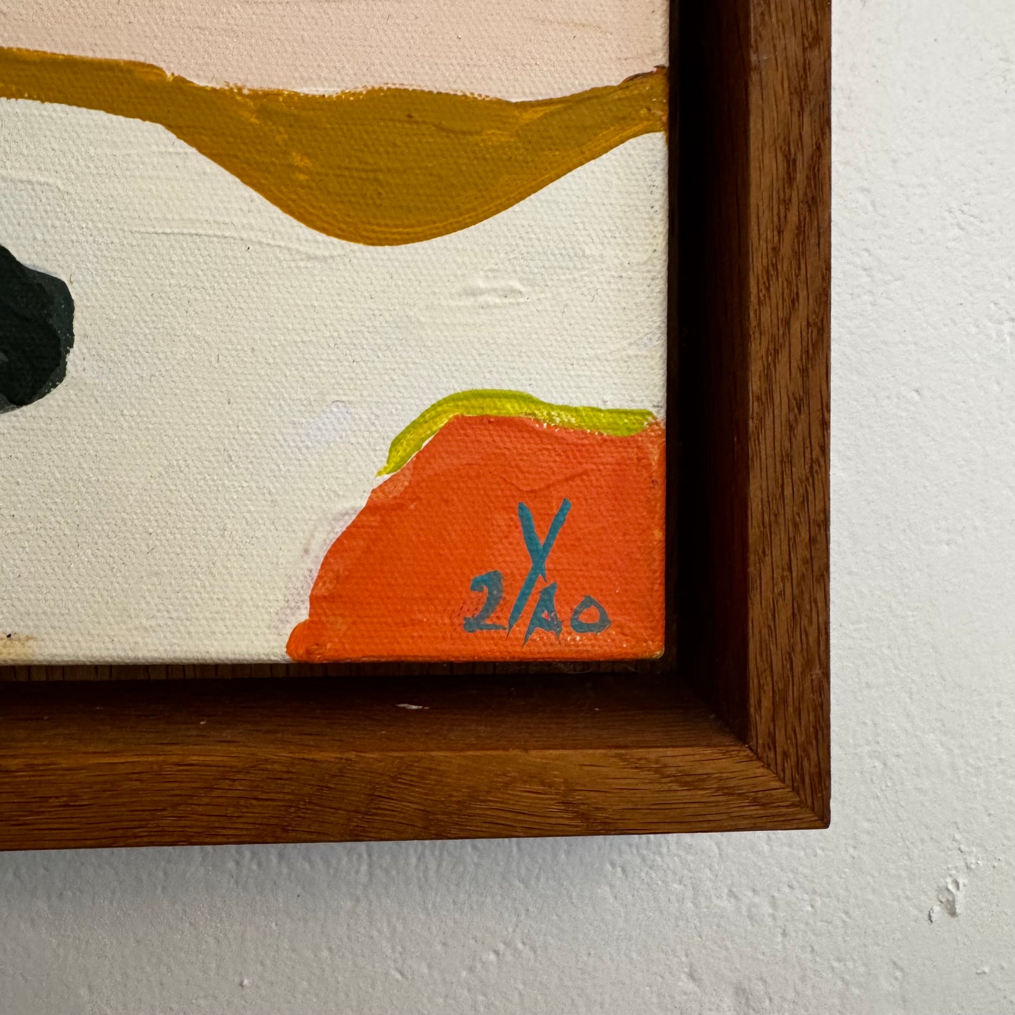Landscape in Oak Frame 1
