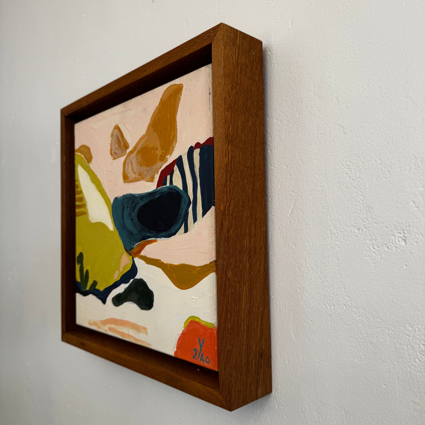 Landscape in Oak Frame 1